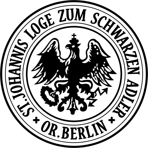 Siegel der Johannisloge Zum schwarzen Adler Berlin
