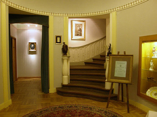 Innenansicht des Logenhauses in der Heerstraße Berlin